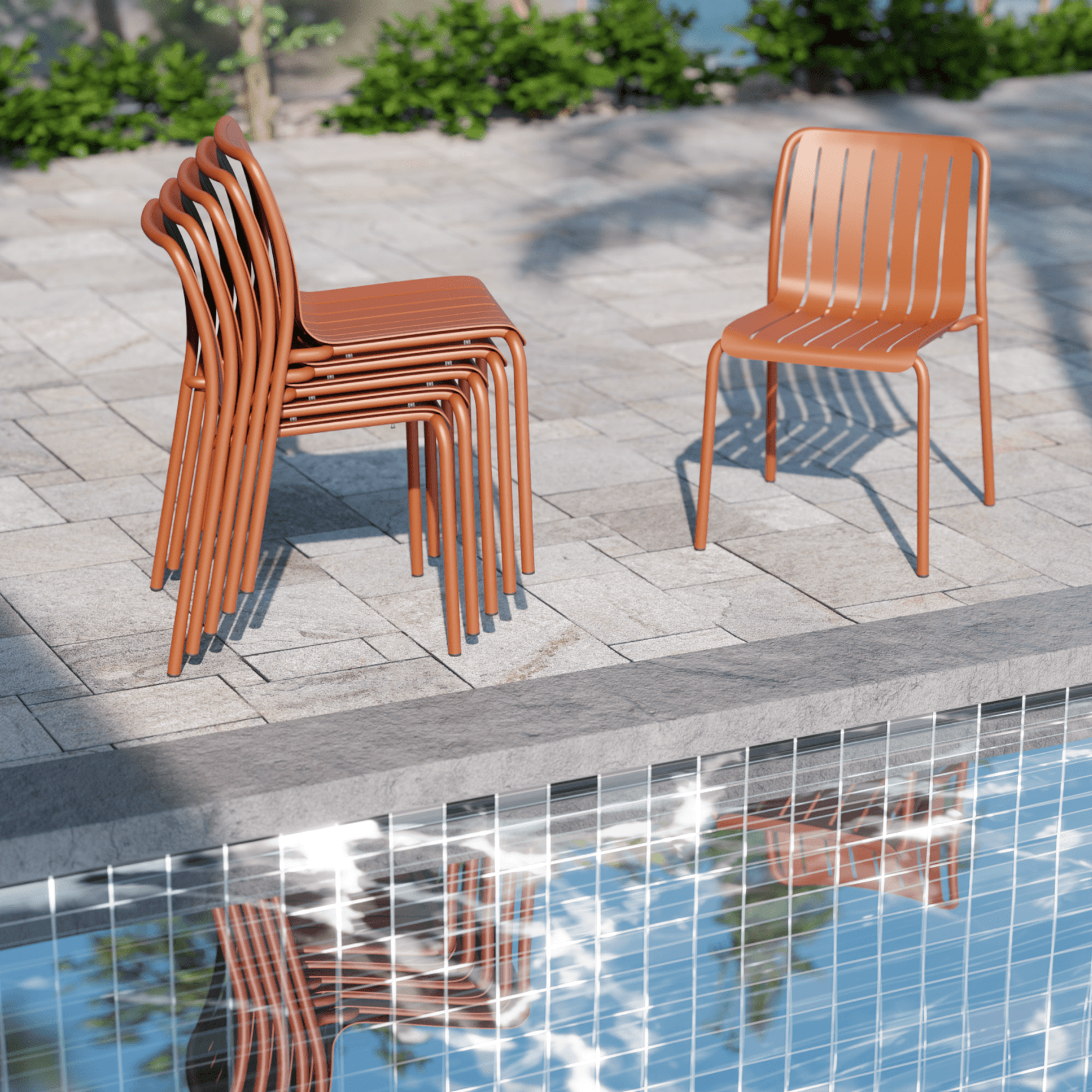 Roku Outdoor Dining Chair gallery detail image