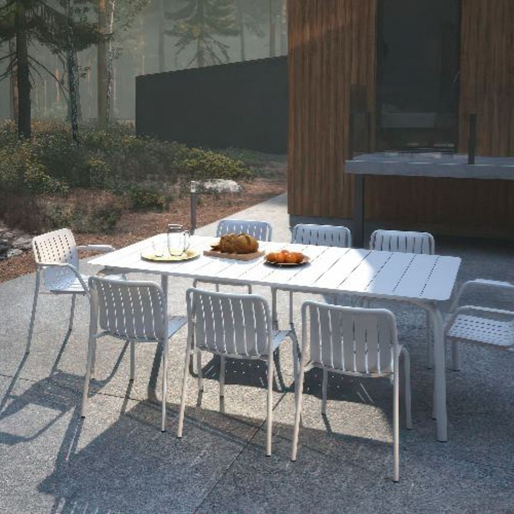 Roku Outdoor Dining Table 220cm gallery detail image