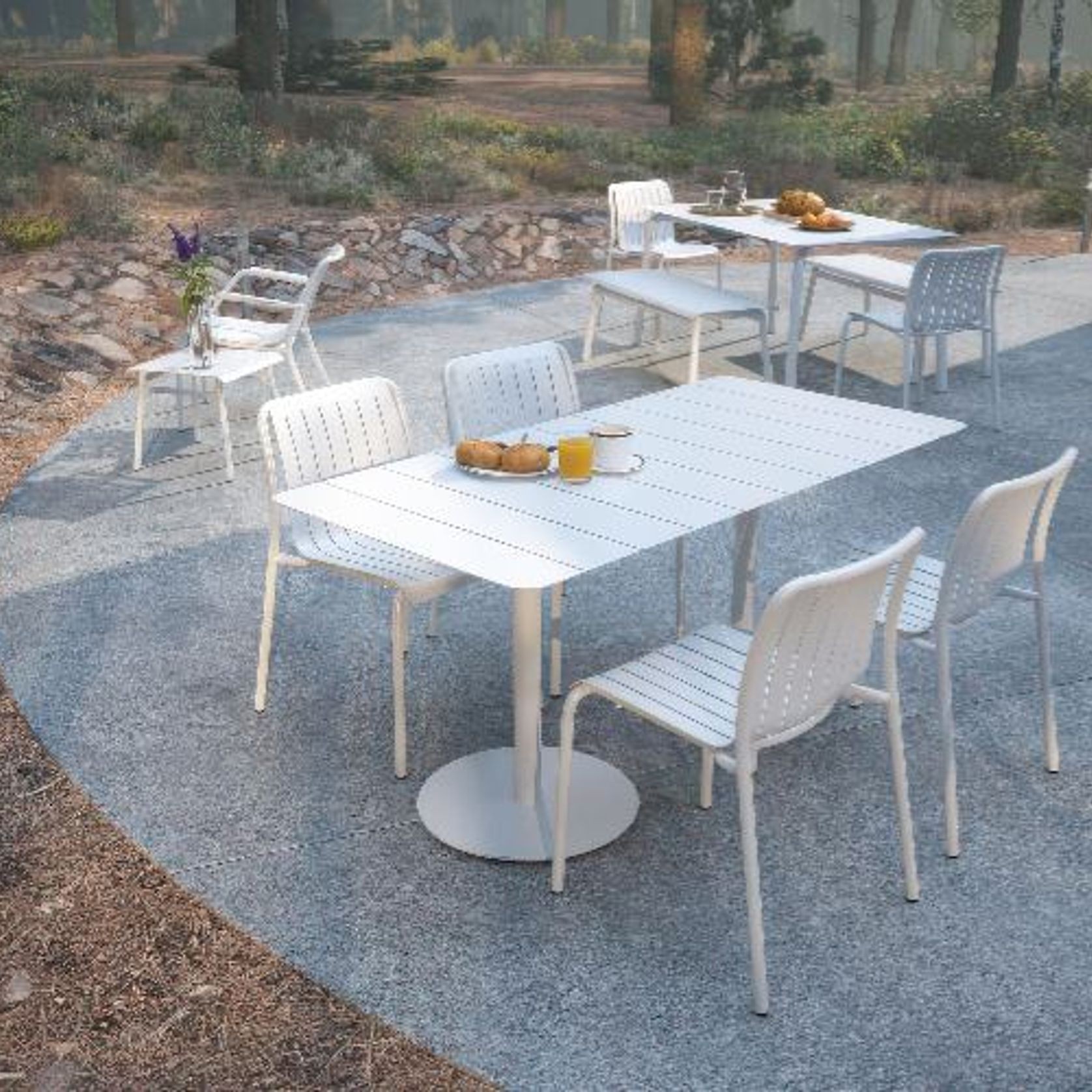 Roku Outdoor Rectangle Cafe Table gallery detail image