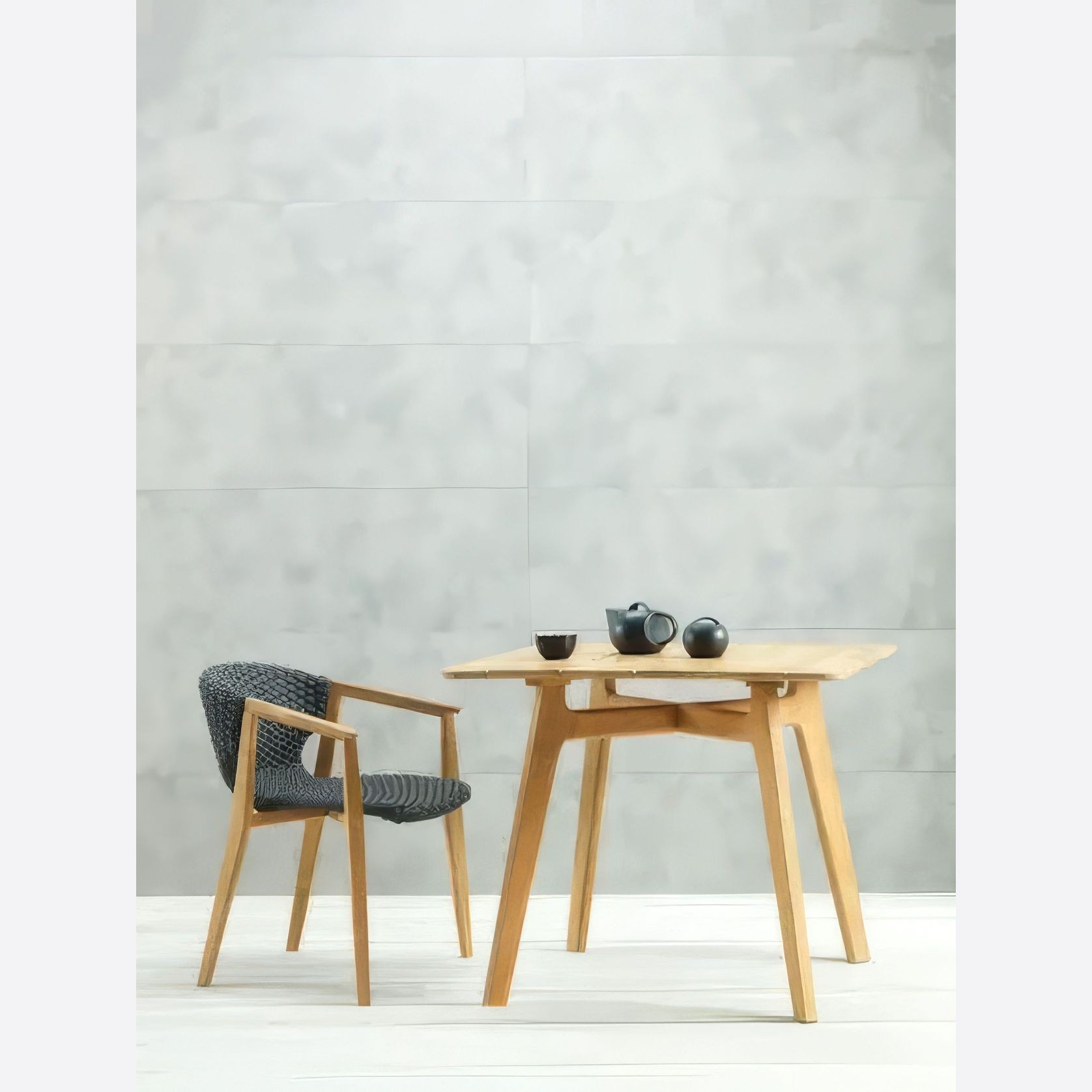 ETHIMO KNIT Square Dining Table gallery detail image