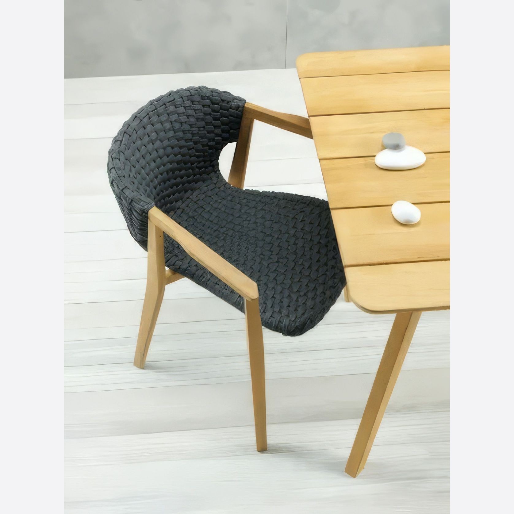 ETHIMO KNIT Square Dining Table gallery detail image