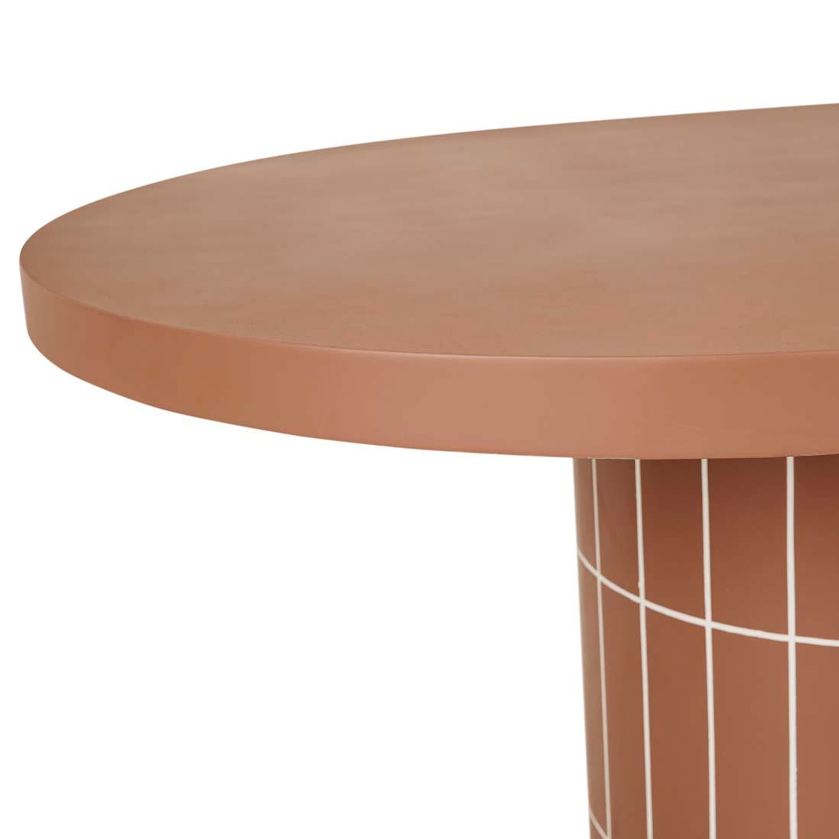 Seville Tile Oval Dining Table gallery detail image