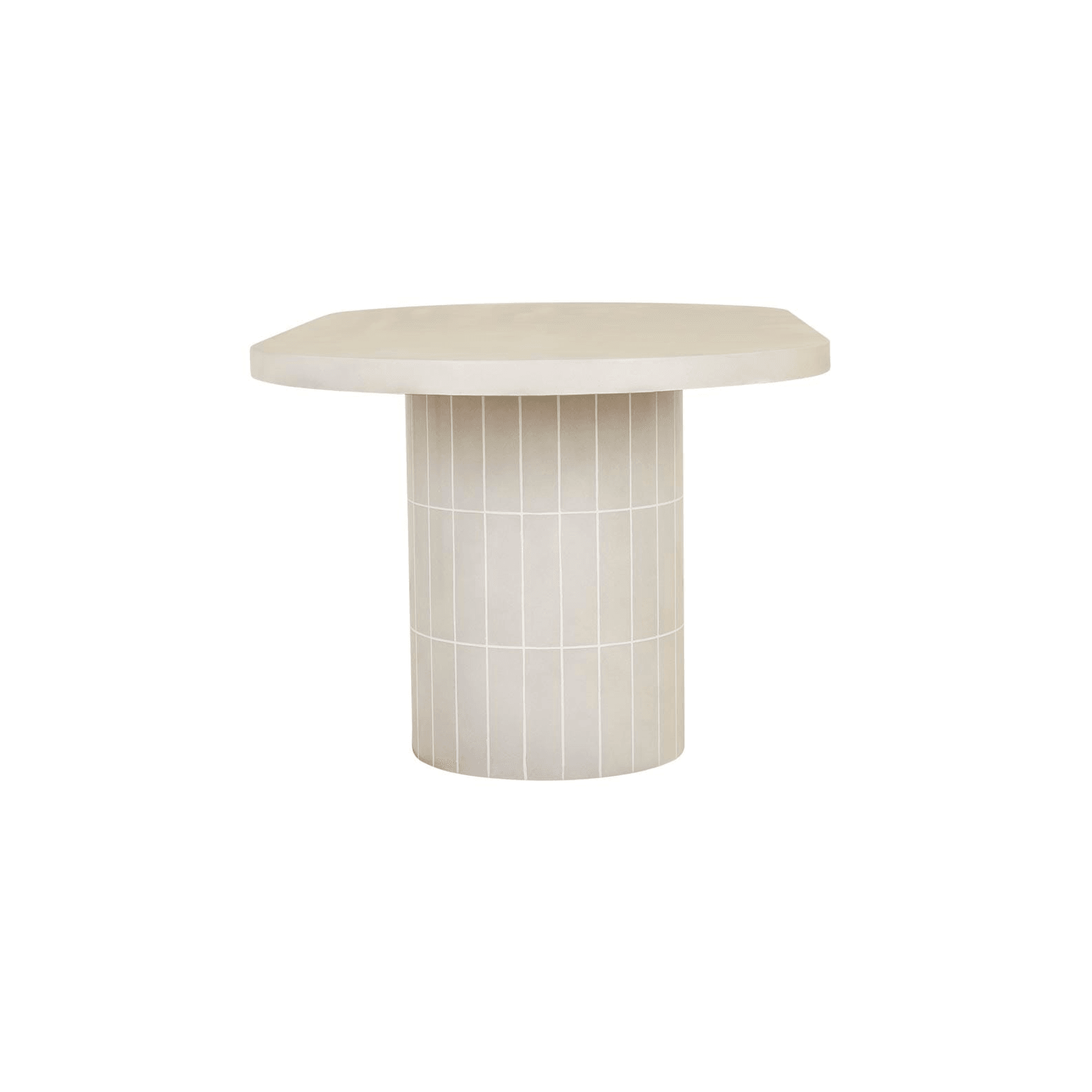 Seville Tile Oval Dining Table gallery detail image