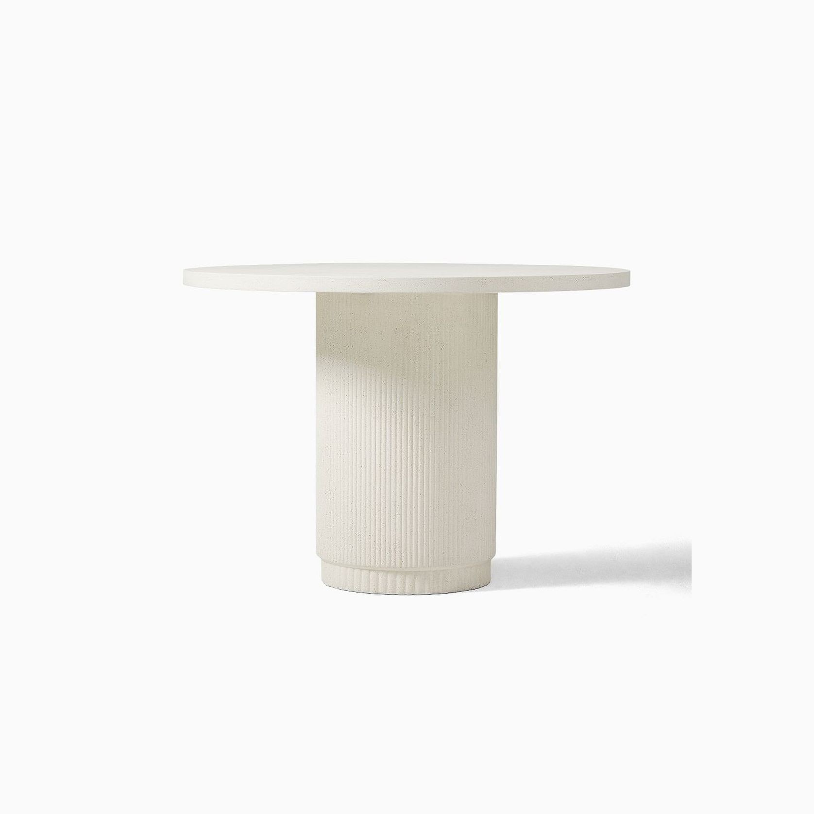 Fluted Indoor/Outdoor Bistro Table gallery detail image