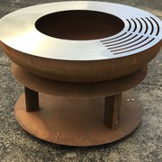 Awhitu Corten Fire Pit gallery detail image