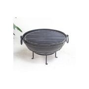Iron Outdoor Brazier/ Kadai from India gallery detail image