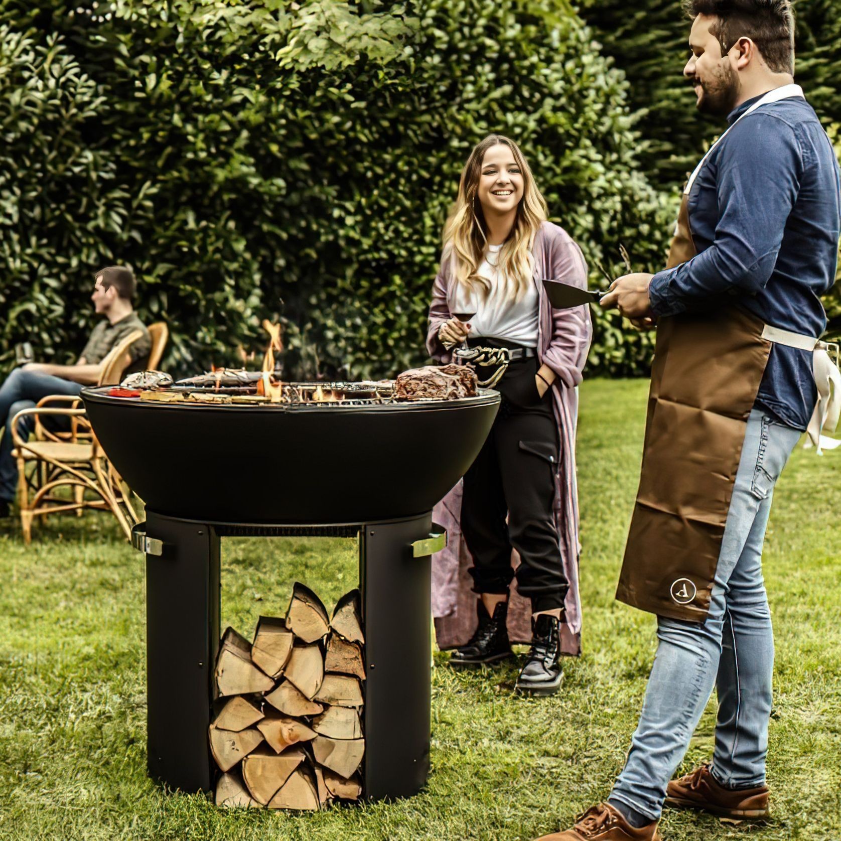 Hergóm Zenith Cast Iron Fire Pit gallery detail image