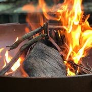 Fire Bowl Pit 900 with Legs gallery detail image