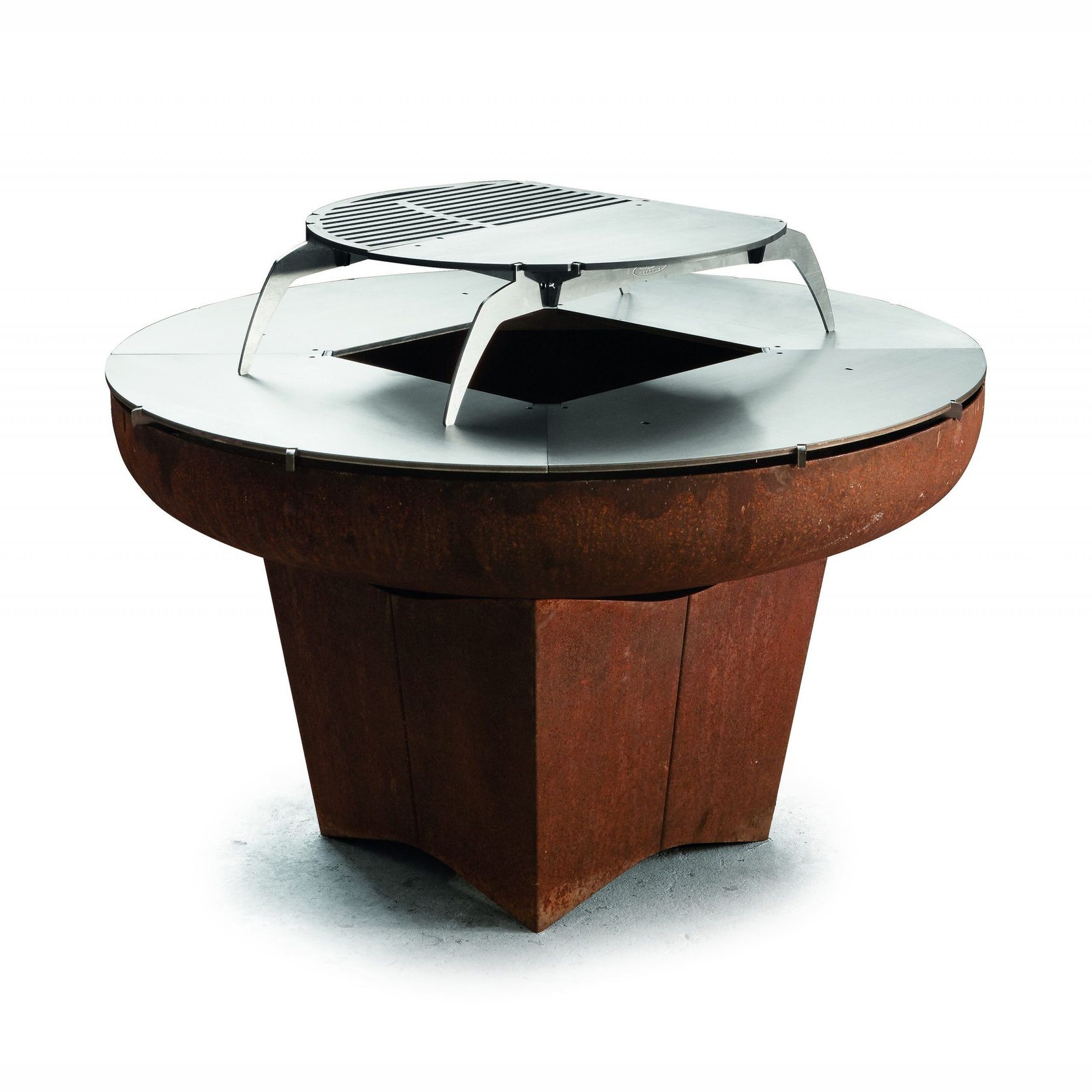 Yagoona Ring Grill & Barramundi BBQ Combo & Goanna Firepit 100cm gallery detail image