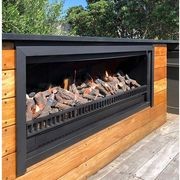 Aura Flued Outdoor Fireplace | 1500mm gallery detail image