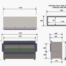 Patio Horizon - Panoramic | Gas Fireplace gallery detail image