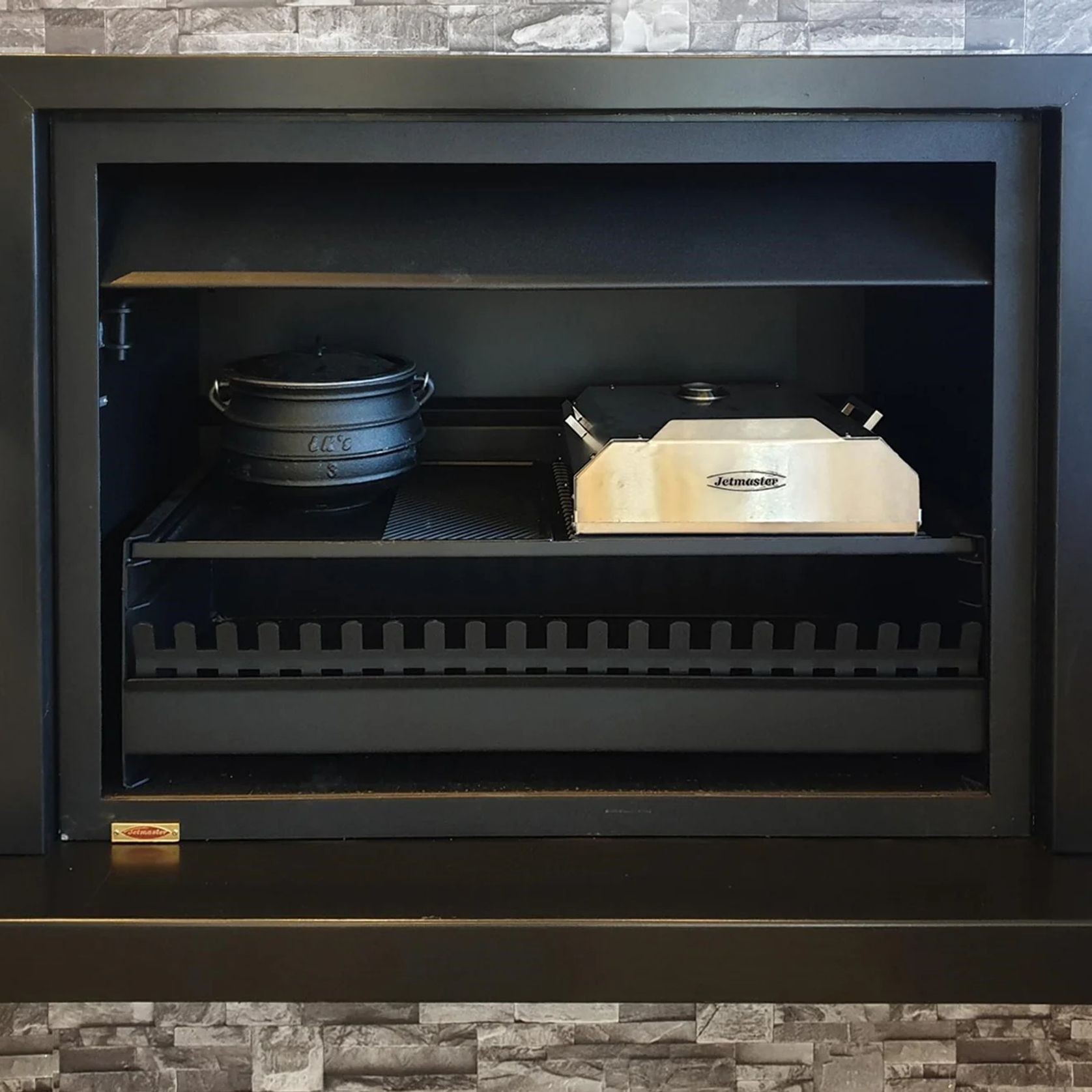 Jetmaster Quadro Outdoor Wood Fire & BBQ gallery detail image