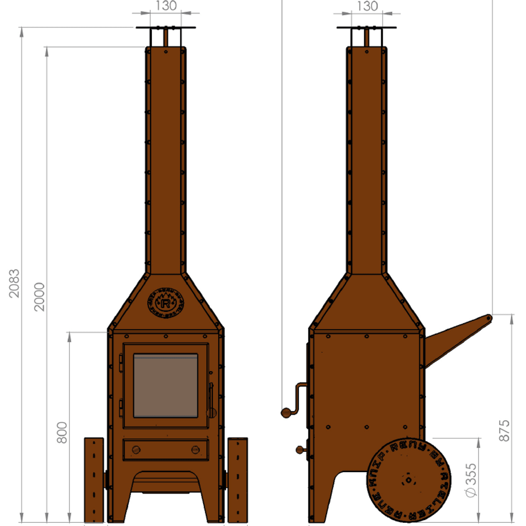 RB73 Bijuga with Wheels gallery detail image