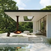 Focus Suspended Outdoor Wood Fire Range gallery detail image