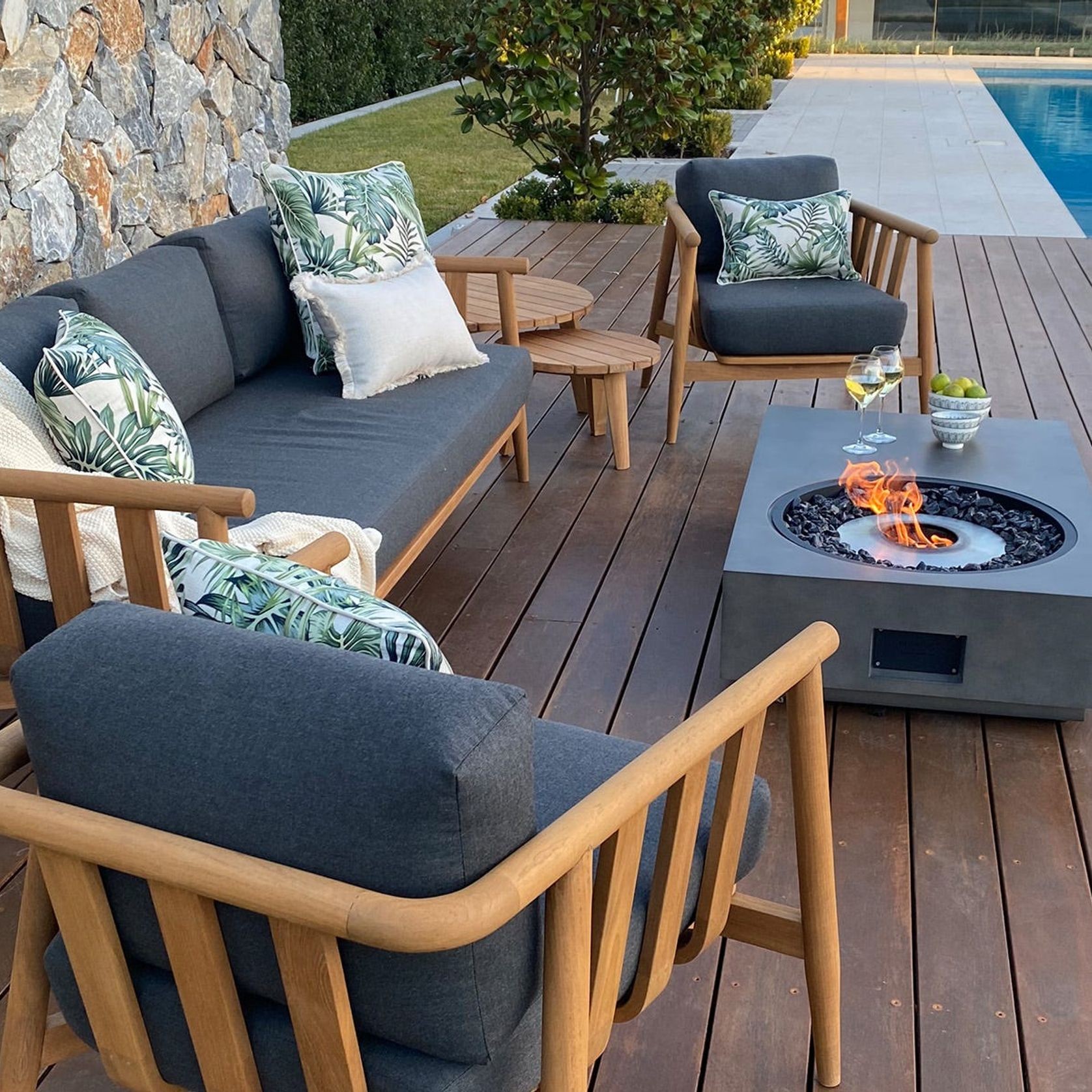 Ecosmart Ethanol Tequila 50 Fire Table | Natural gallery detail image