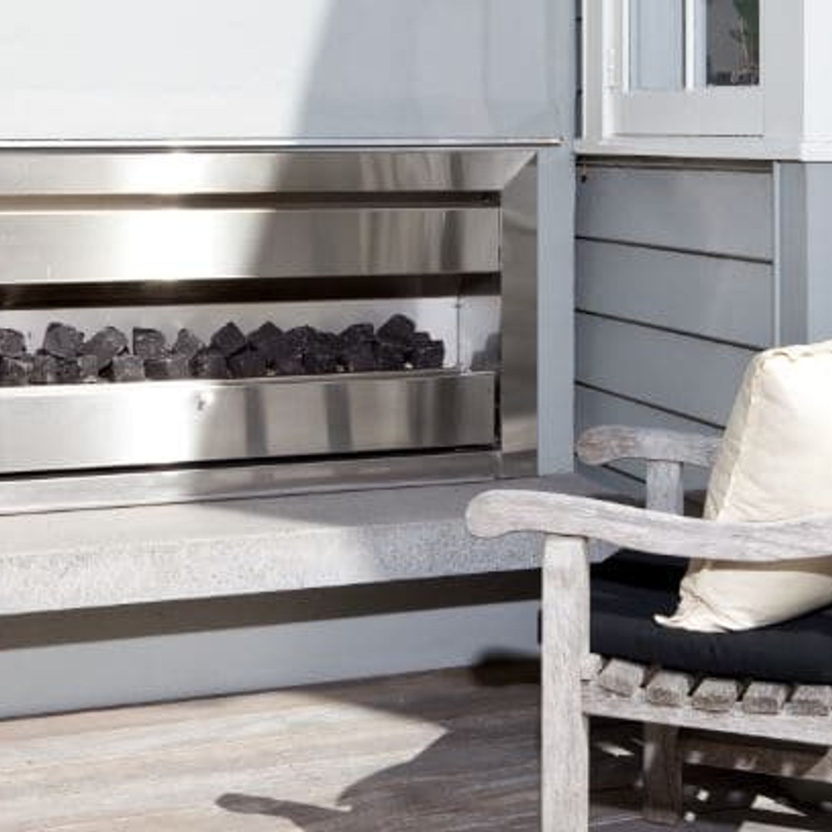 Warmington Flueless Outdoor Gas Fire gallery detail image