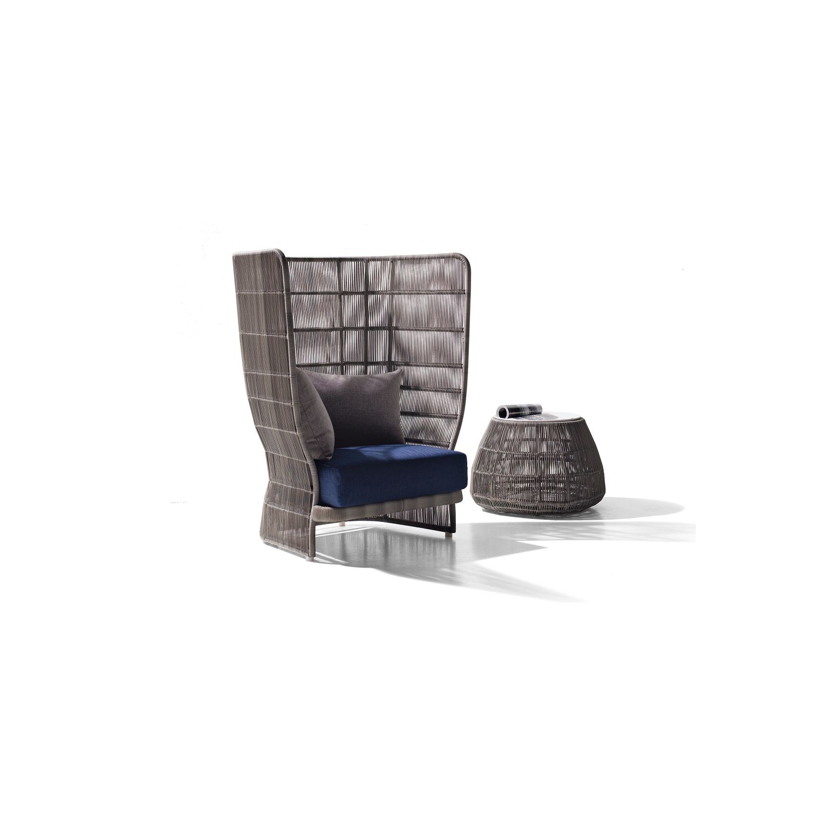 Canasta 13 Outdoor Armchair by B&B Italia gallery detail image