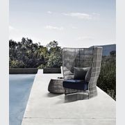 Canasta 13 Outdoor Armchair by B&B Italia gallery detail image