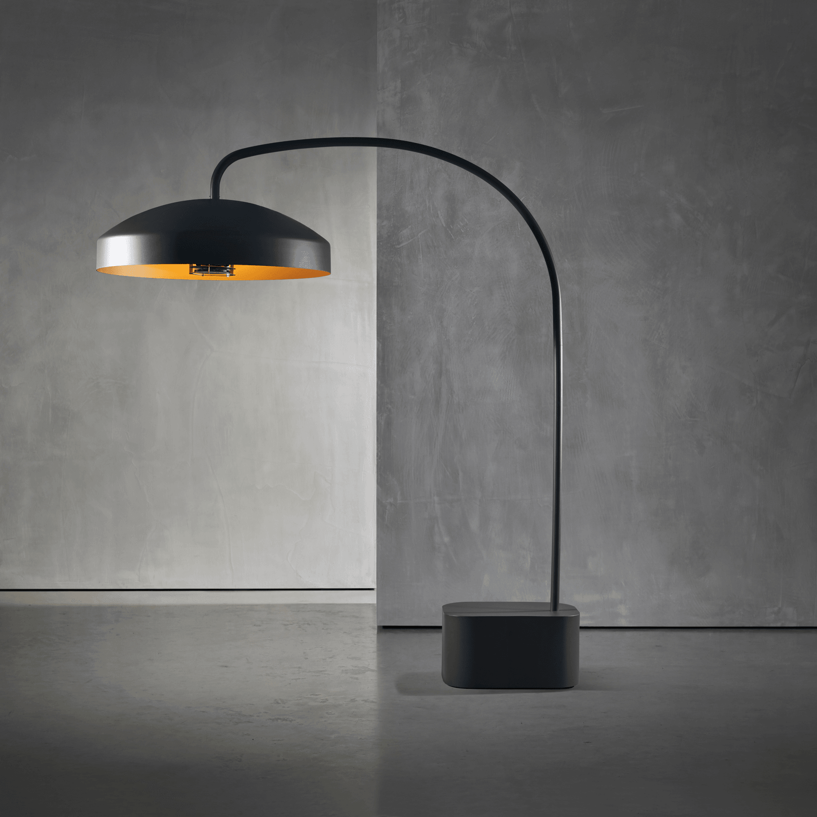 Disc Freestanding Infrared Outdoor Heater & Light gallery detail image
