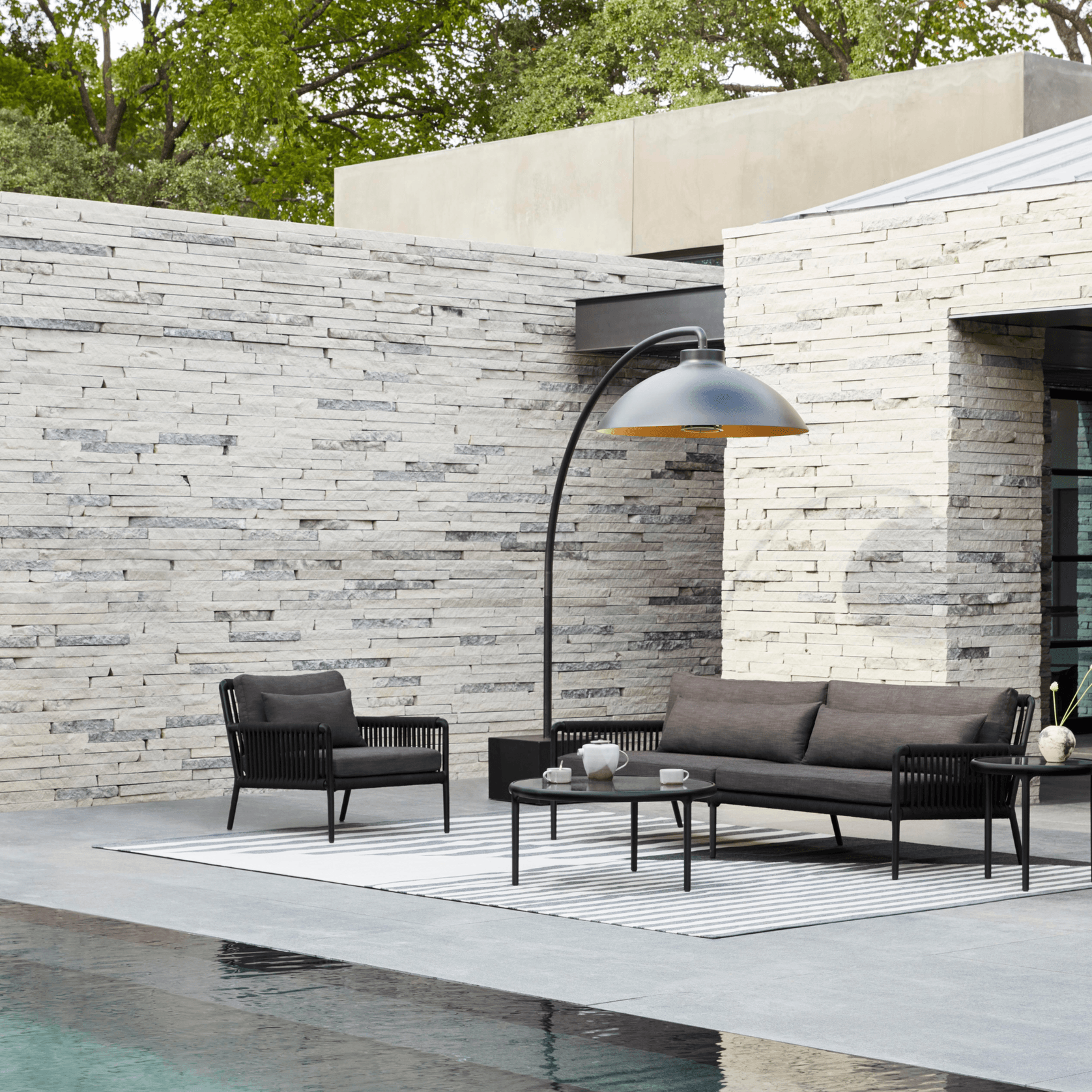 Dome Infrared Outdoor Heater & Light by Wolf & South gallery detail image