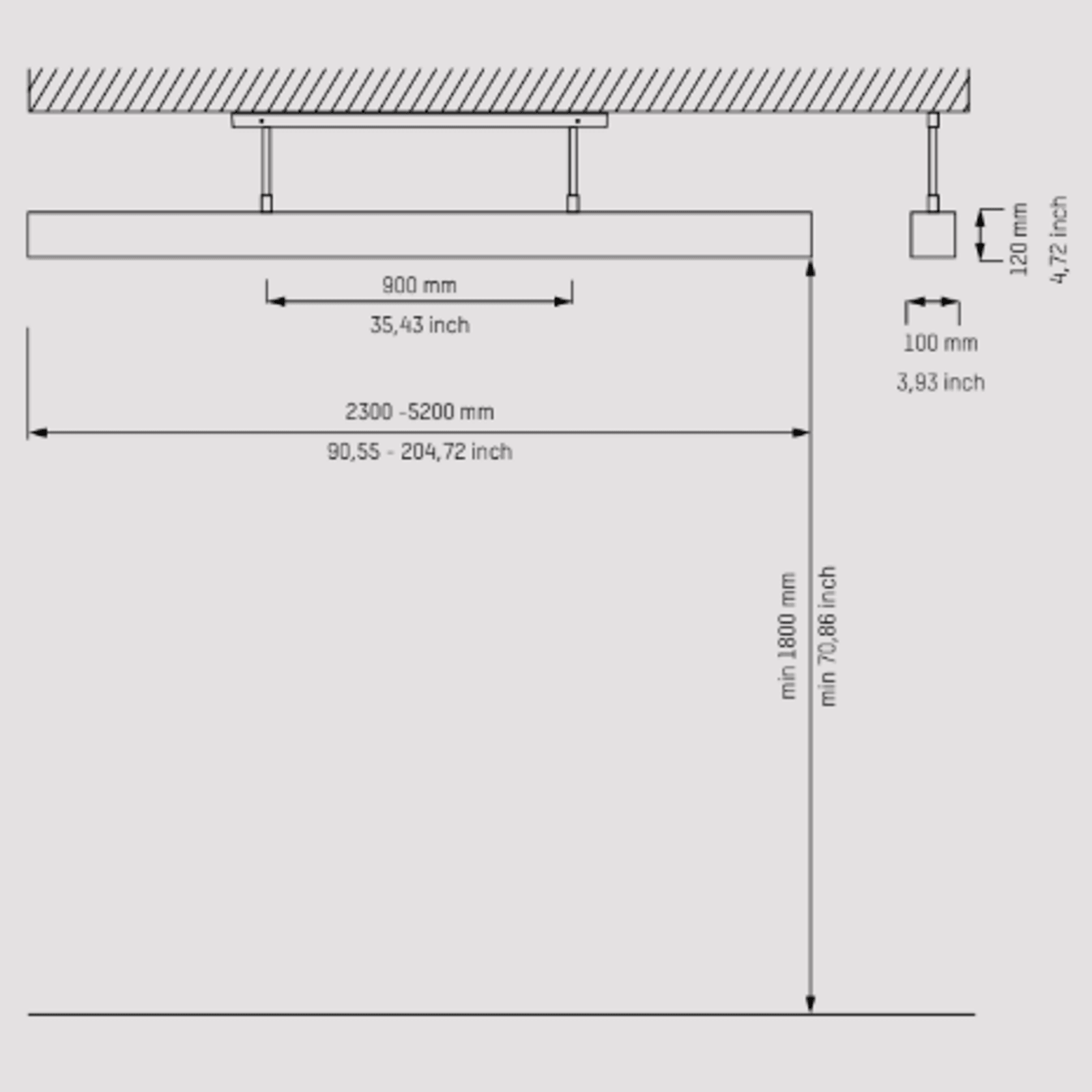 Beem Outdoor Light with Heating & Cooling gallery detail image