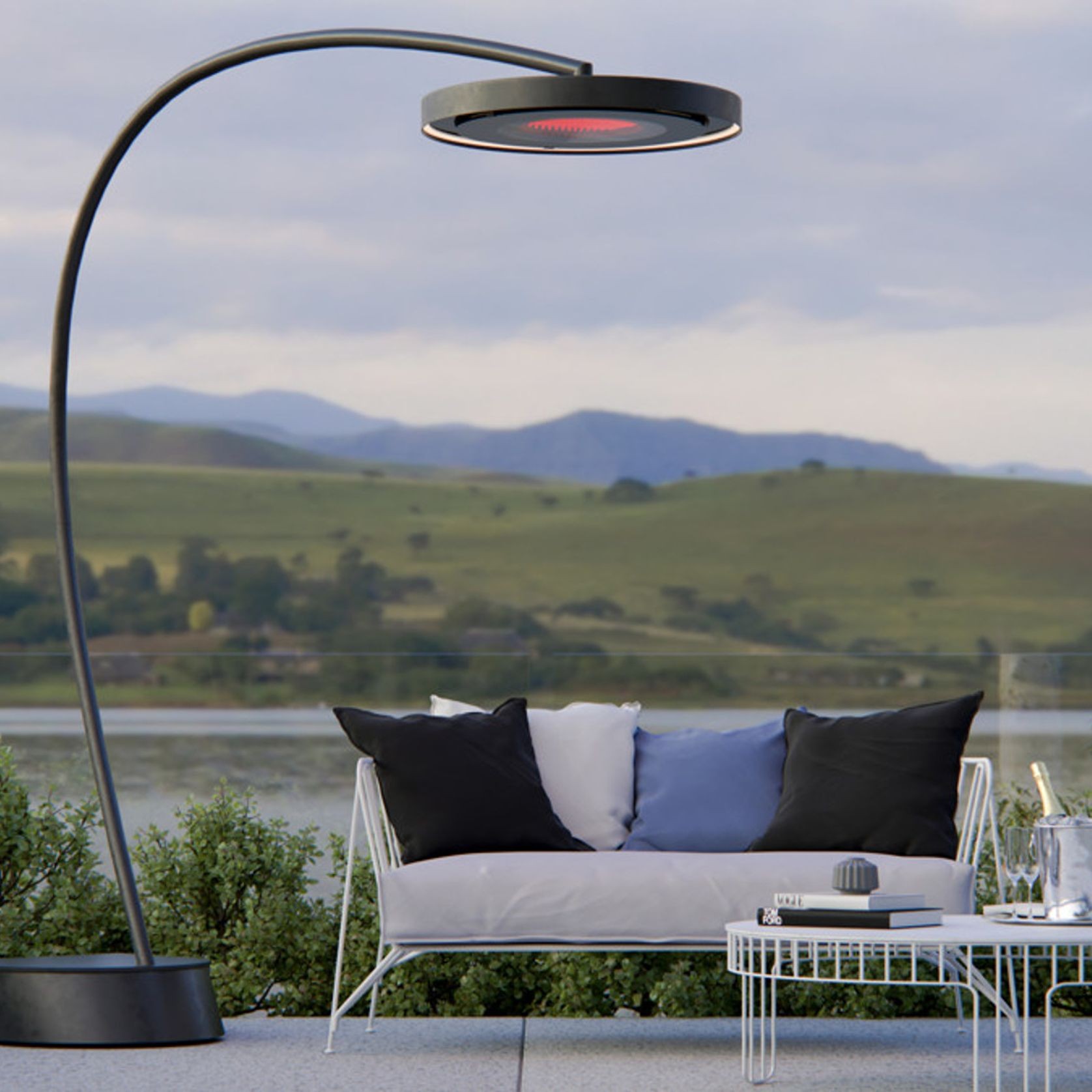 Eclipse Portable Smart-heat Outdoor Electric Heater gallery detail image