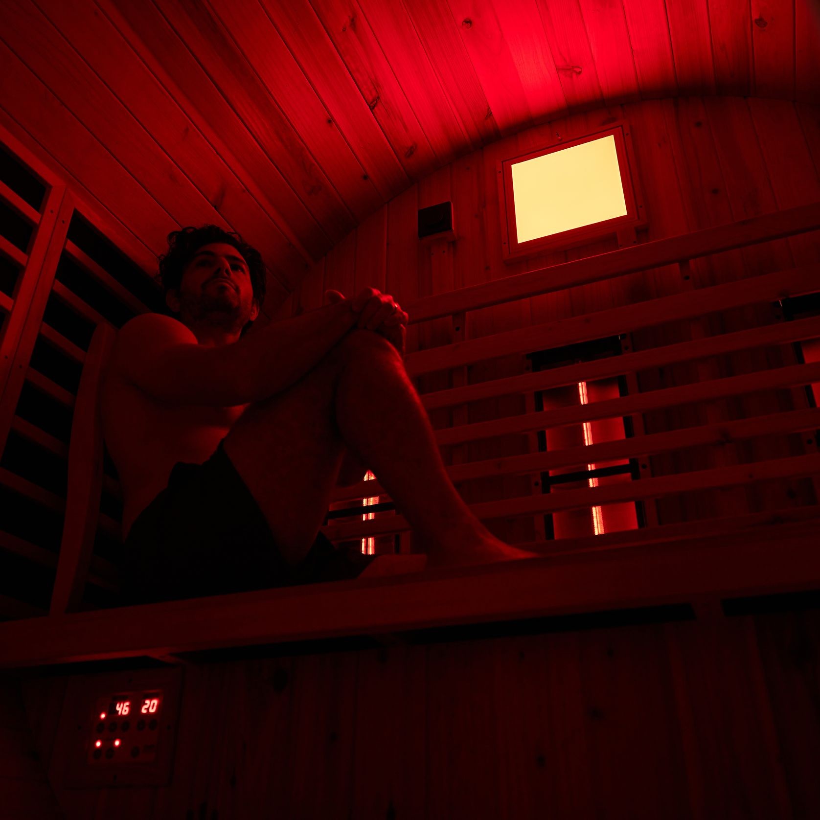 Outdoor Infrared Barrel Sauna gallery detail image