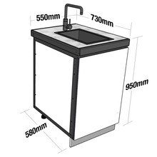 AlfrescoPlus Single Sink Module gallery detail image