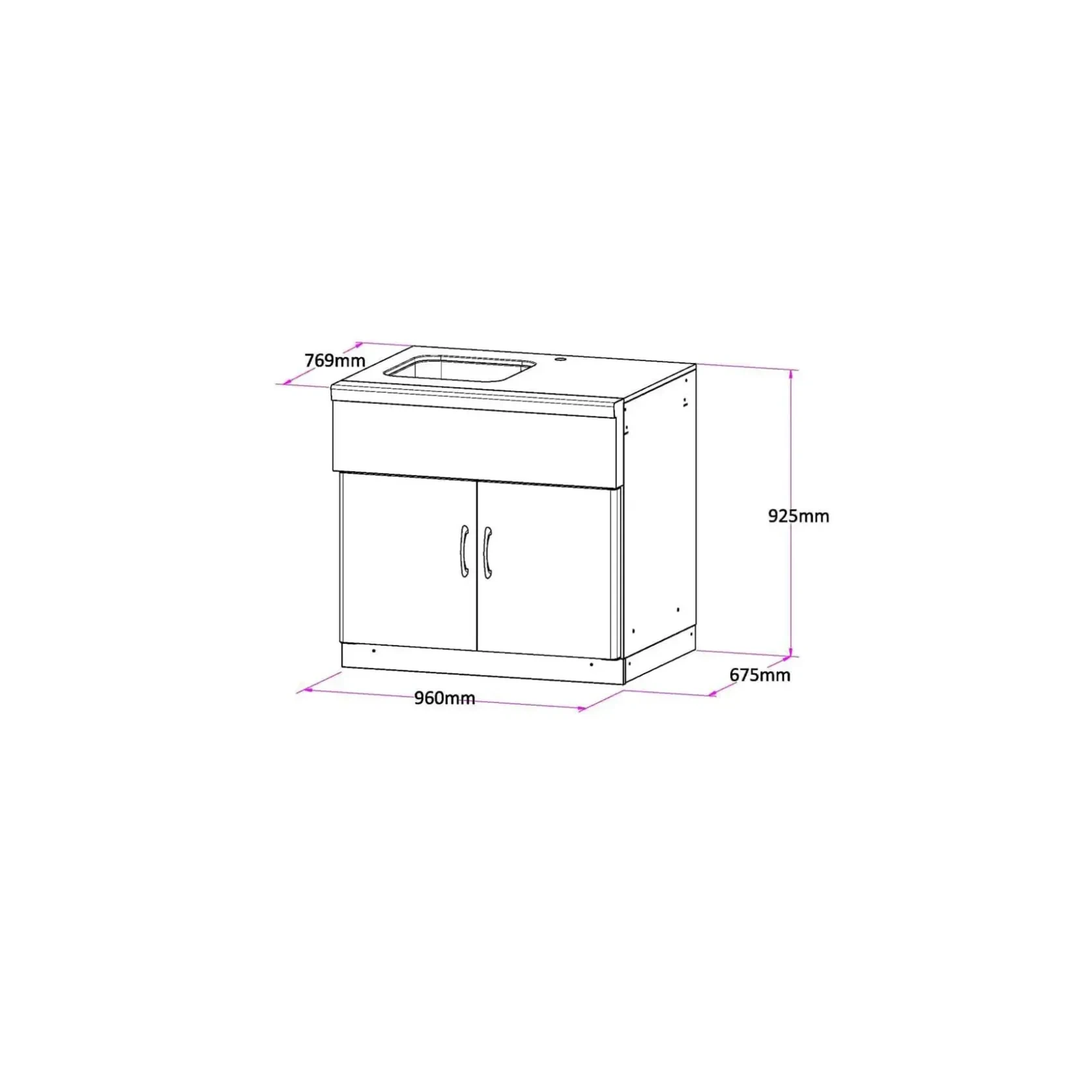 Outdoor Sink Module | Deluxe Series gallery detail image