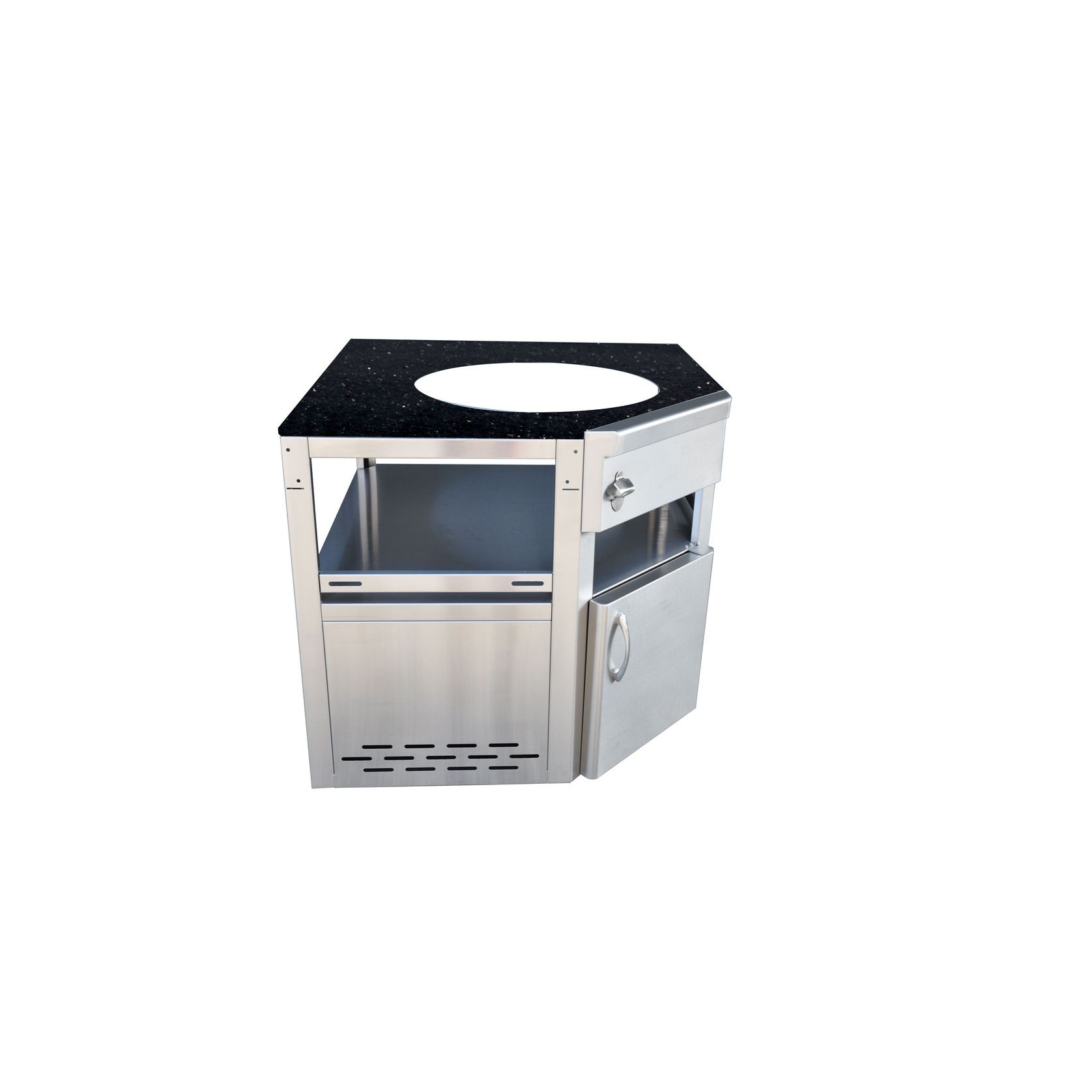 Grandfire Outdoor Kitchen Module – Classic Series – Kamado Grill Corner Unit gallery detail image