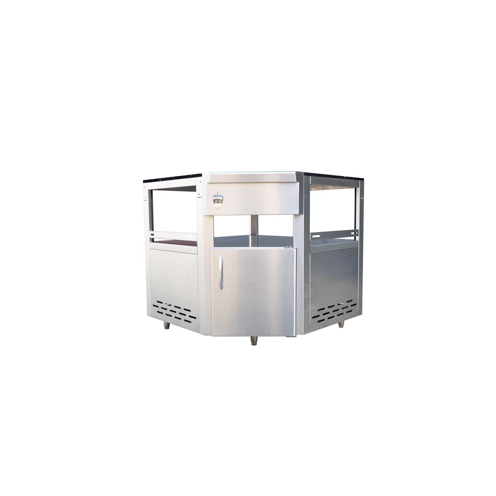 Grandfire Outdoor Kitchen Module – Classic Series – Kamado Grill Corner Unit gallery detail image