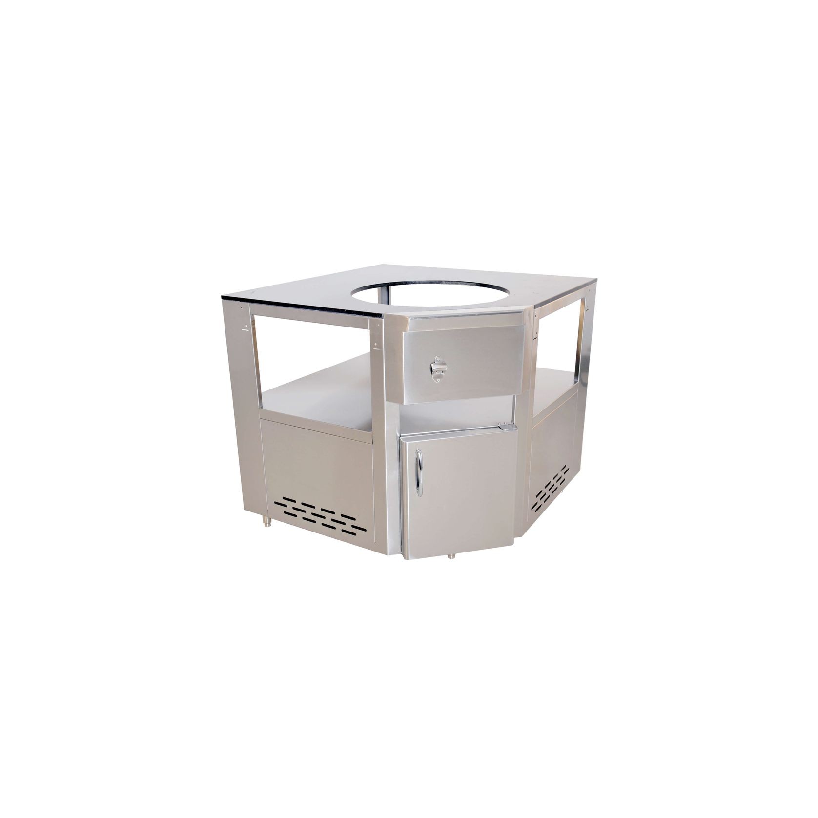 Grandfire Outdoor Kitchen Module – Deluxe Series – Kamado Grill Corner Unit gallery detail image