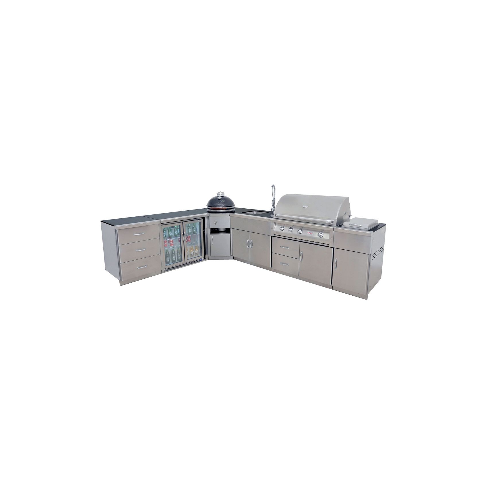 Grandfire Outdoor Kitchen Package – Deluxe Profile gallery detail image