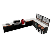 Premium L4 Layout | Modular Outdoor Kitchen gallery detail image