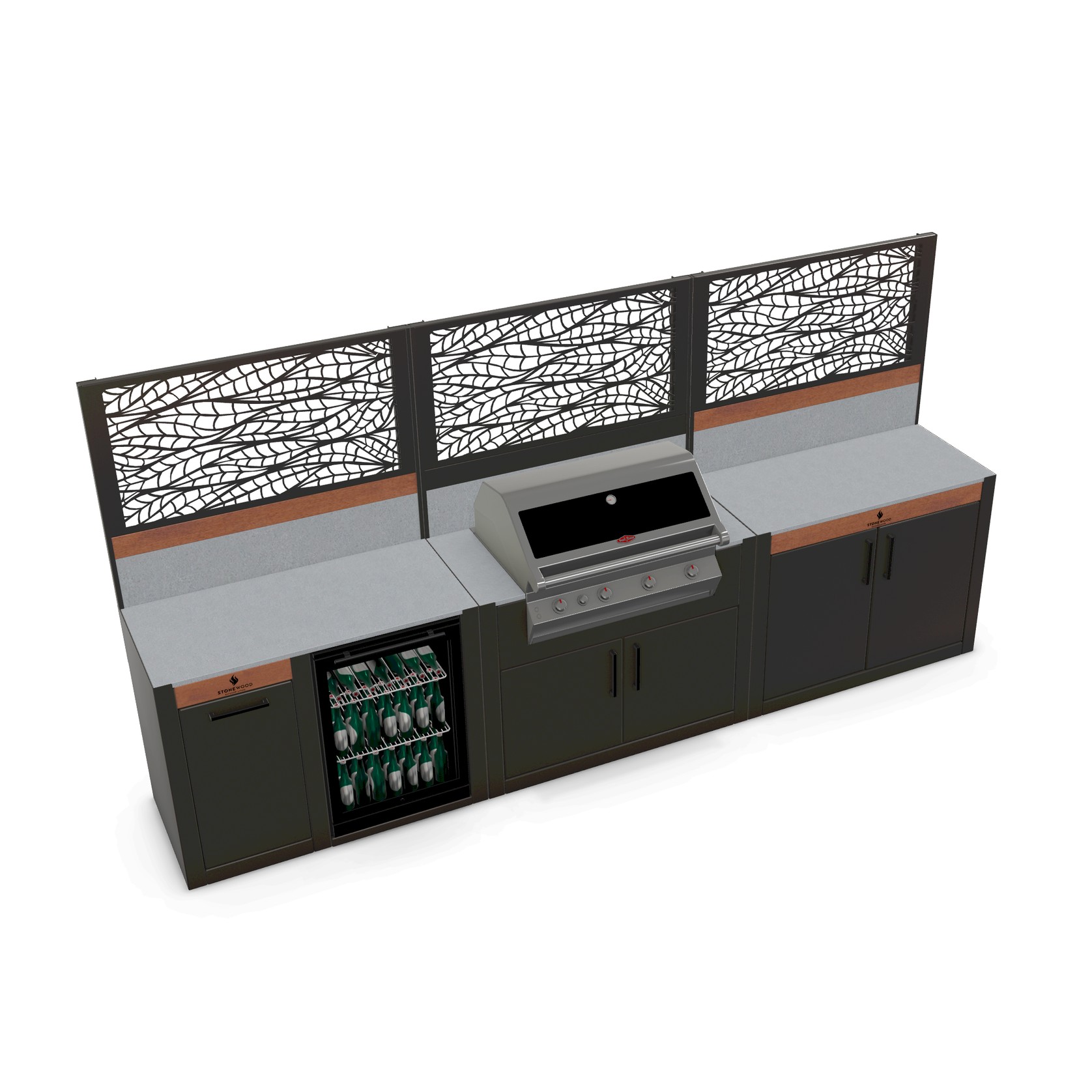 Classic S4 Layout | Modular Outdoor Kitchen gallery detail image