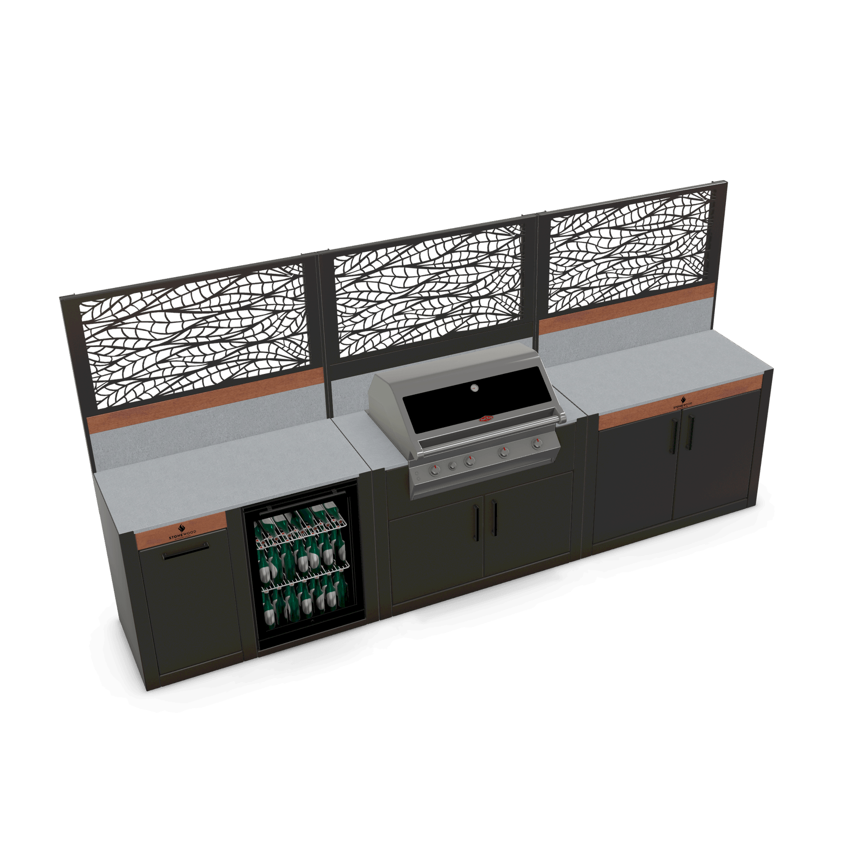 Classic S4 Layout | Modular Outdoor Kitchen gallery detail image
