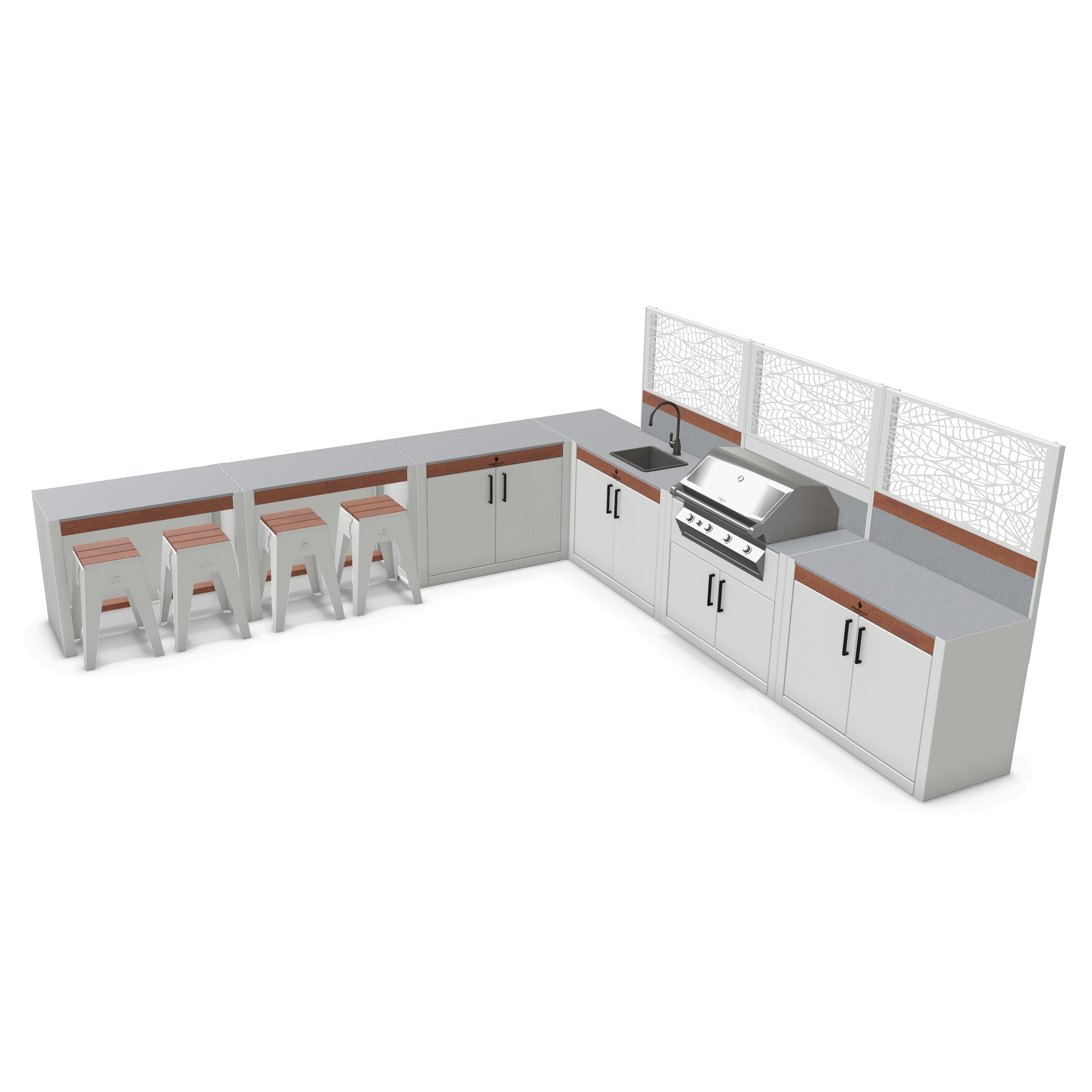 Premium L6 | Modular Outdoor Kitchen gallery detail image