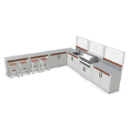 Premium L6 | Modular Outdoor Kitchen gallery detail image