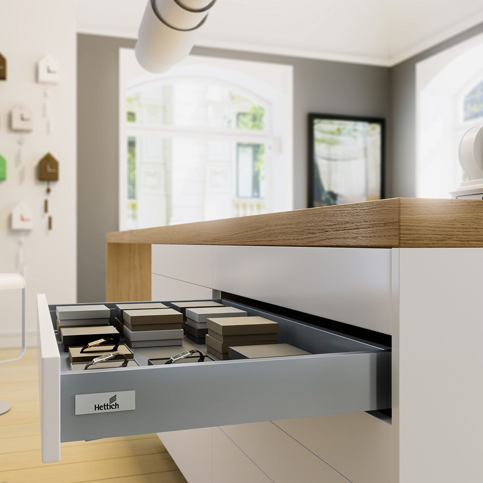 InnoTech Atira | Double-Walled Side & Rail Drawers gallery detail image