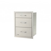 Stainless Steel Triple Drawer System gallery detail image