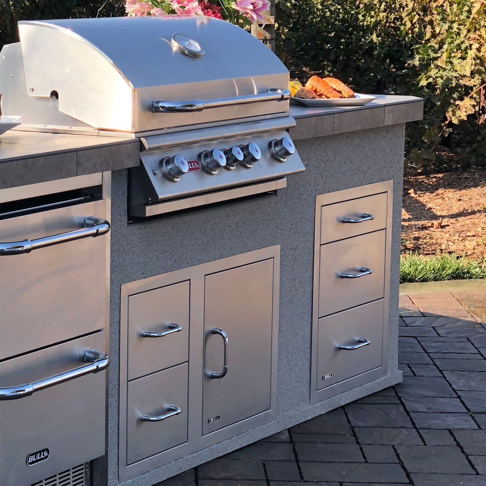 Stainless Steel Triple Drawer System gallery detail image