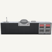 Weber Pyrenees Outdoor Kitchen | SELECT Range gallery detail image