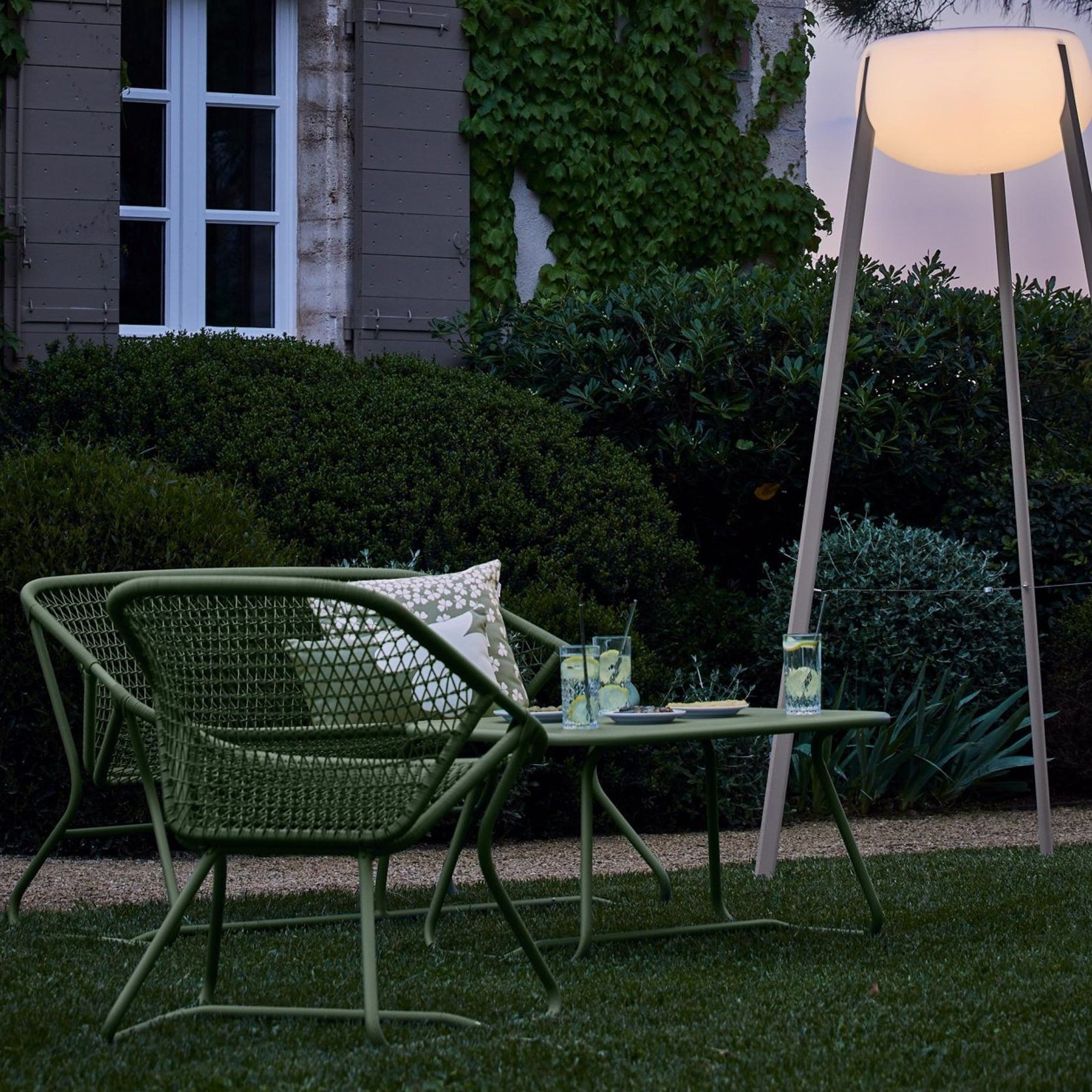 Fermob Yunos Outdoor Floor Lamp 180cm gallery detail image