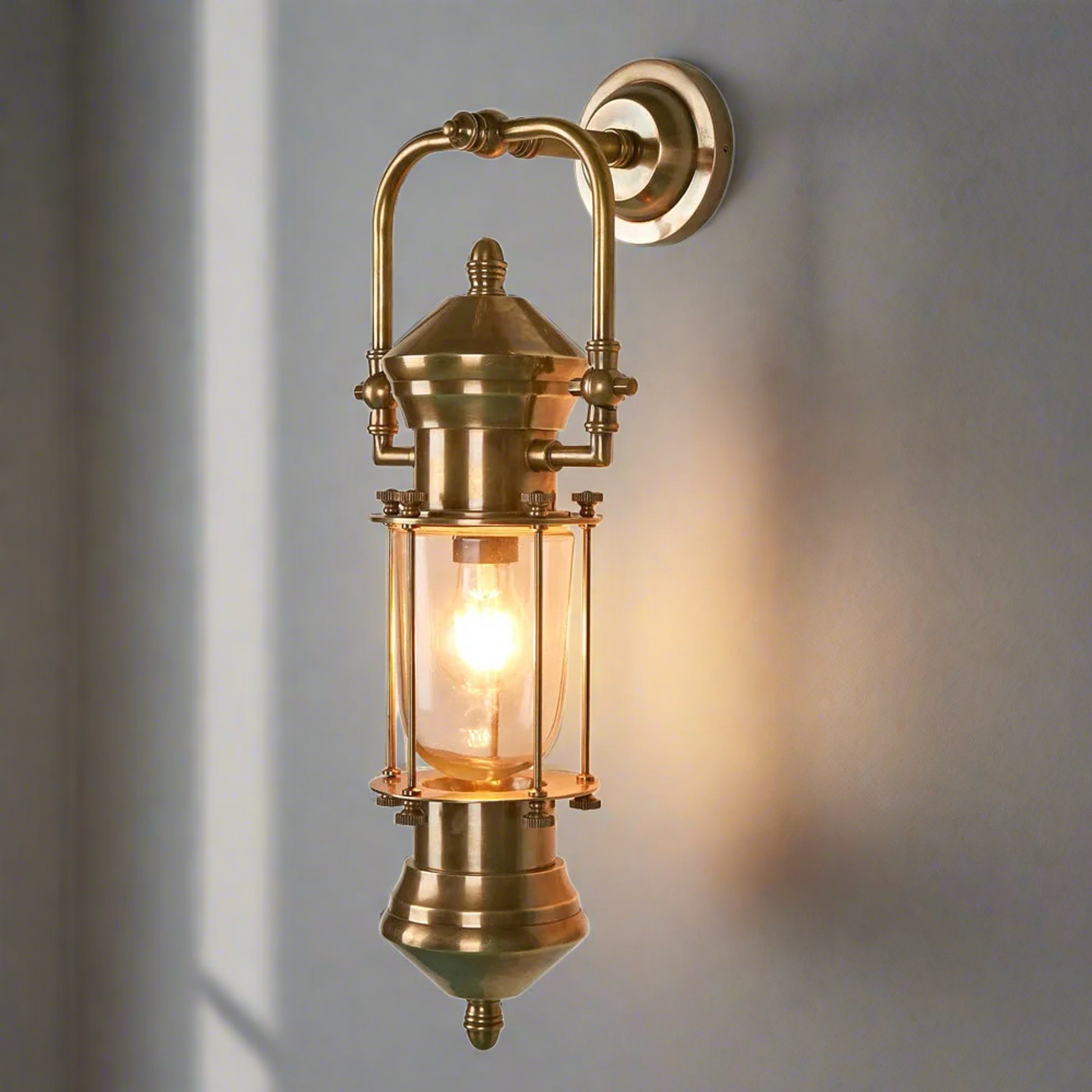 Cade - Lantern Wall Light gallery detail image