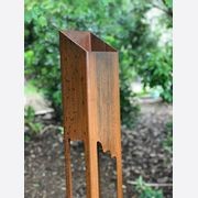 Corten Steel Garden Torches gallery detail image