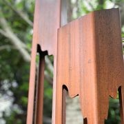 Corten Steel Garden Torches gallery detail image