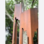Corten Steel Garden Torches gallery detail image
