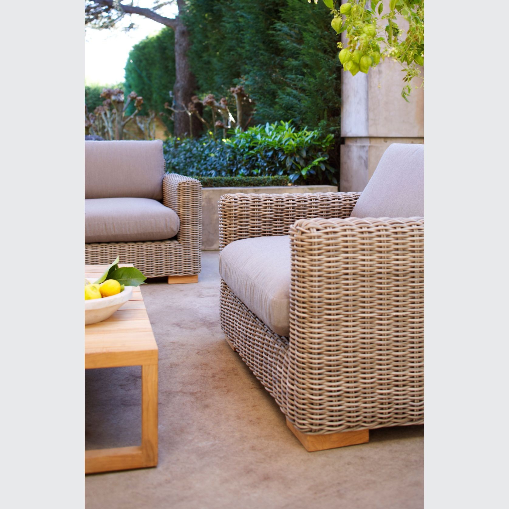 Claybourne Outdoor Lounge Armchair gallery detail image
