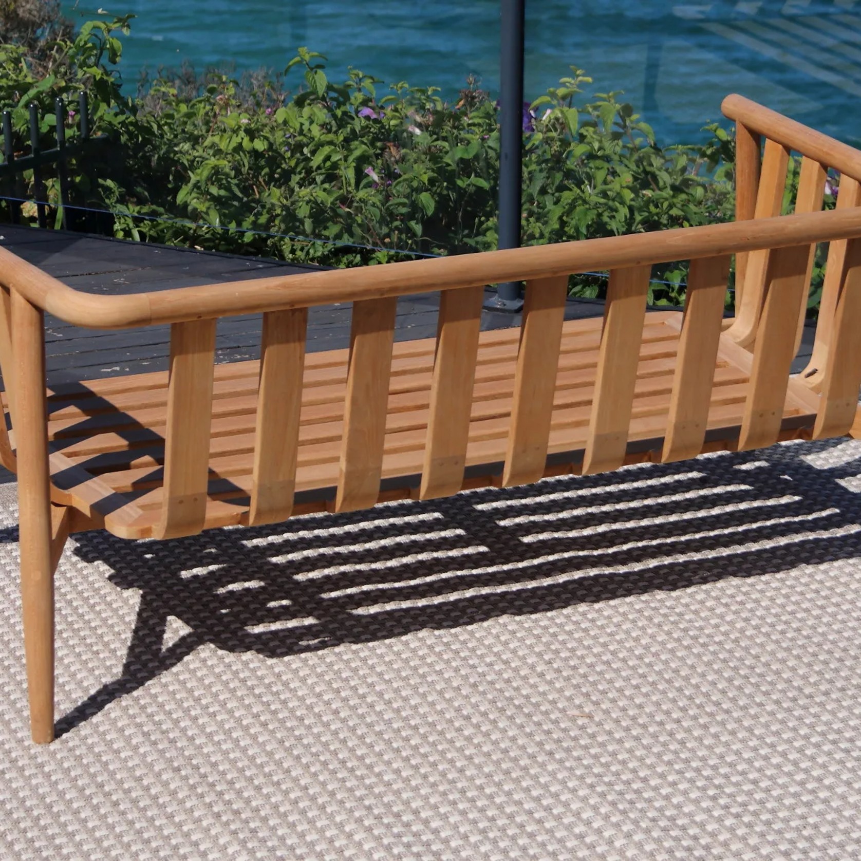 Float 4pc Teak Outdoor Lounge Setting gallery detail image