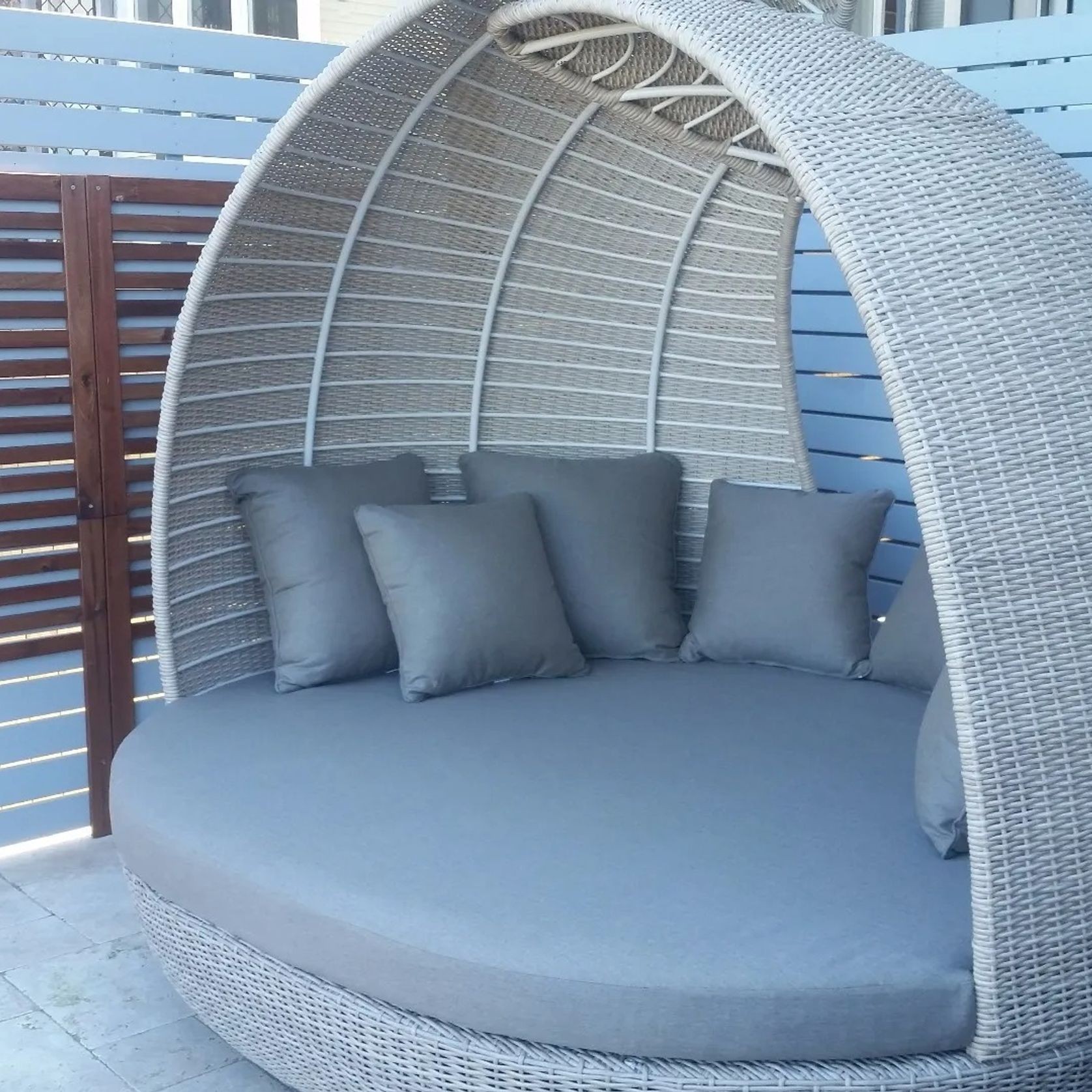Lotus Wicker  Daybed gallery detail image